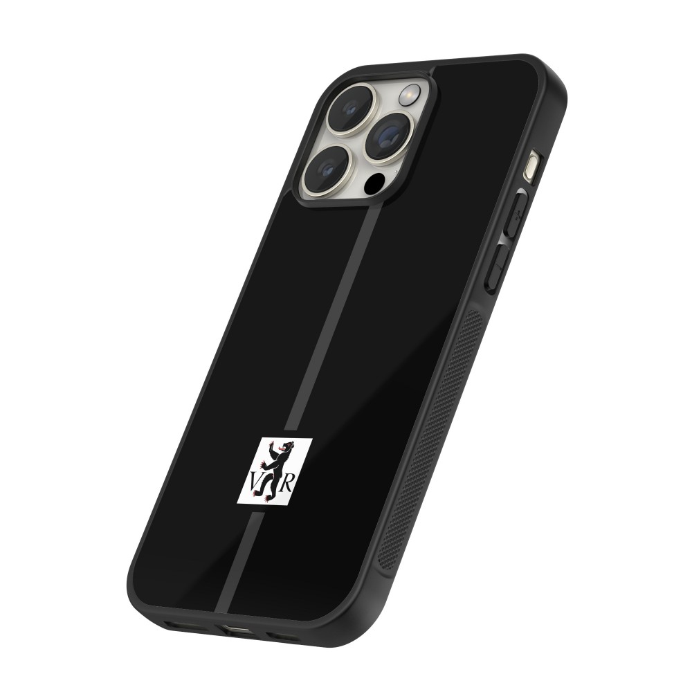 iPhone 16 Pro Max Case Hülle - Silikon schwarz Kanton AR schwarz