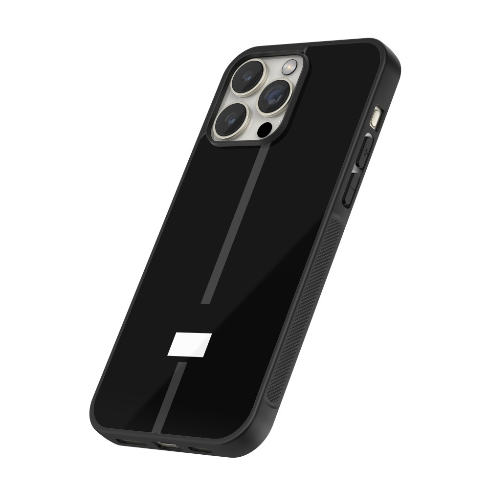iPhone 16 Pro Max Case Hülle - Silikon schwarz Kanton FR schwarz
