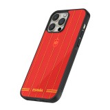 iPhone 16 Pro Max Case Hülle - Silikon schwarz Spanien 2026 personalisierbares Fussballtrikot