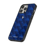 iPhone 16 Pro Max Case Hülle - Silikon schwarz Frankreich 2026 personalisierbares Fussballtrikot