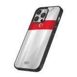 iPhone 16 Pro Max Case Hülle - Silikon schwarz Türkei personalisierbares Fussballtrikot