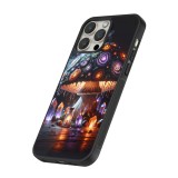iPhone 16 Pro Max Case Hülle - Silikon schwarz Halloween Zaubertrank Magie