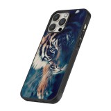 iPhone 16 Pro Max Case Hülle - Silikon schwarz Incredible Lion