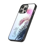 iPhone 16 Pro Max Case Hülle - Silikon schwarz Smile 05