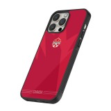 iPhone 16 Pro Case Hülle - Silikon schwarz Kanada 2026 personalisierbares Fussballtrikot