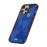 iPhone 16 Pro Case Hülle - Silikon schwarz Japan 2022 personalisierbares Fussballtrikot