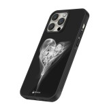 iPhone 16 Pro Case Hülle - Silikon schwarz Valentine 2022 Black Smoke