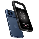iPhone 17 Pro Max Case Hülle - Silikon schwarz F1 Track 2025 Great Britan