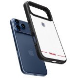 iPhone 17 Pro Max Case Hülle - Silikon schwarz England 2026 personalisierbares Fussballtrikot