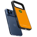 Coque iPhone 17 Pro Max - Silicone rigide noir Maillot de football Australie 2026 personnalisable
