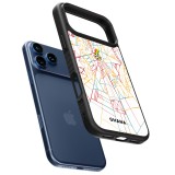 iPhone 17 Pro Max Case Hülle - Silikon schwarz Ghana 2026 personalisierbares Fussballtrikot