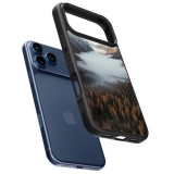 iPhone 17 Pro Case Hülle - Silikon schwarz Autumn 22 forest lanscape