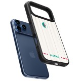 iPhone 17 Pro Case Hülle - Silikon schwarz Algerien 2026 personalisierbares Fussballtrikot