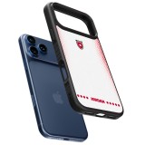 iPhone 17 Pro Case Hülle - Silikon schwarz Jordanien 2026 personalisierbares Fussballtrikot