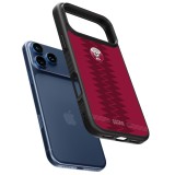 iPhone 17 Pro Case Hülle - Silikon schwarz Qatar 2026 personalisierbares Fussballtrikot