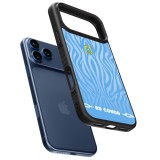 iPhone 17 Pro Case Hülle - Silikon schwarz Demokratische Republik Kongo 2026 personalisierbares Fussballtrikot
