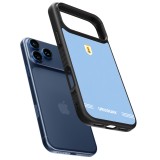 iPhone 17 Pro Case Hülle - Silikon schwarz Uruguay 2026 personalisierbares Fussballtrikot