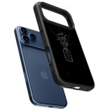 iPhone 17 Pro Case Hülle - Silikon schwarz Vase black