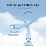 20W Powerbank Joyroom JR-PBM01 batterie externe MagSafe 10000mAh avec pied de support - Violet