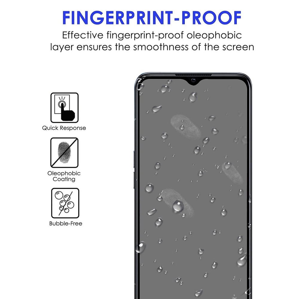 3D Tempered Glass OPPO A77 5G- Vitre de protection d'écran intégrale verre trempé avec bords noirs