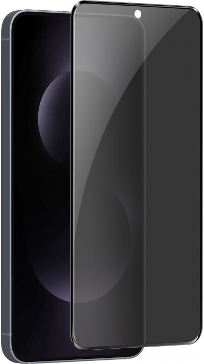 Samsung Galaxy S25 Edge 3D Privacy Anti-Spy Tempered Glass - Bildschirm Schutzglas mit schwarzen Rändern