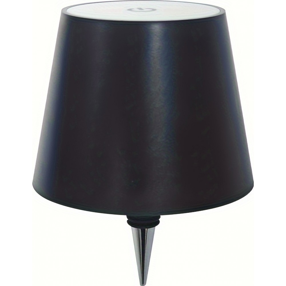 Moderne USB Tischlampe Touch Steuerung 3 Farbtemperaturen Dimmbar Pagoden Schirm Metall Kunststoff