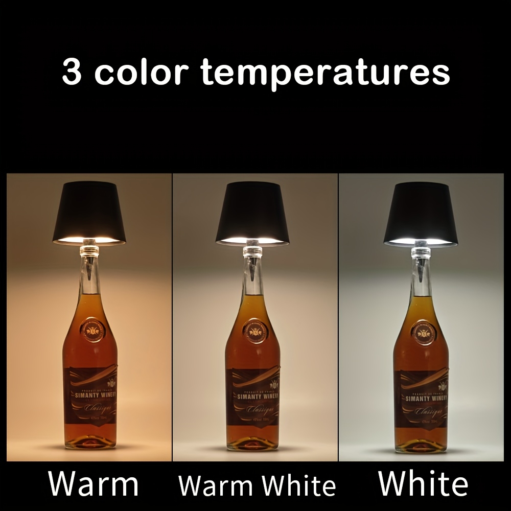 Moderne USB Tischlampe Touch Steuerung 3 Farbtemperaturen Dimmbar Pagoden Schirm Metall Kunststoff