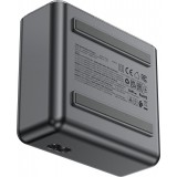 Acefast Z4 - Ultra leistungsstarker 218W Multifunktionsadapter mit 4 Ports PD GaN (3x USB-C + 1x USB-A) - Grau