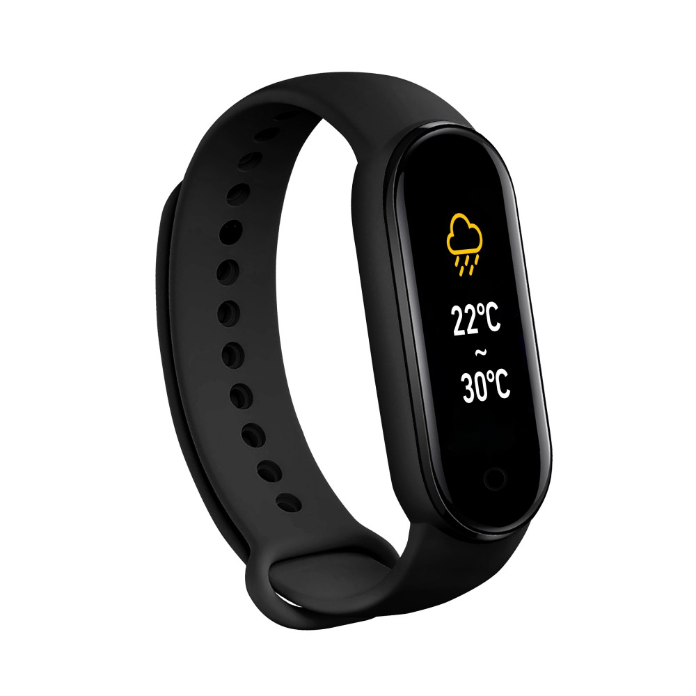 Active Fitness Tracker M7 - Intelligentes Sportarmband Smart Watch Bluetooth - Schwarz