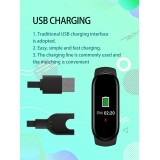 Active Fitness Tracker M7 - Intelligentes Sportarmband Smart Watch Bluetooth - Rosa