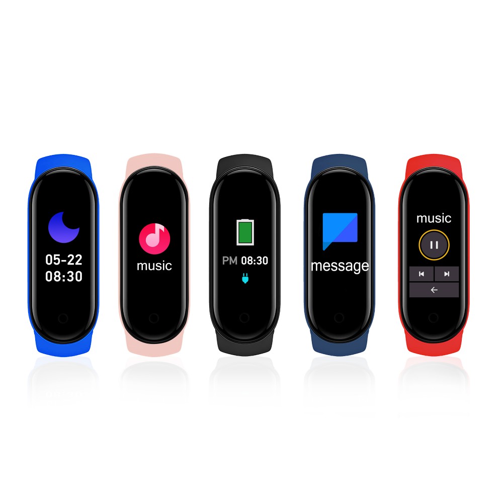 Active Fitness Tracker M7 - Intelligentes Sportarmband Smart Watch Bluetooth - Rosa