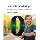 Active Fitness Tracker M7 - Intelligentes Sportarmband Smart Watch Bluetooth - Rot