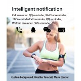 Active Fitness Tracker M7 - Intelligentes Sportarmband Smart Watch Bluetooth - Rot