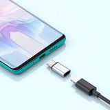 Adaptateur Lightning (entrée) vers USB-C pour iPhone 15 - PhoneLook - Argent