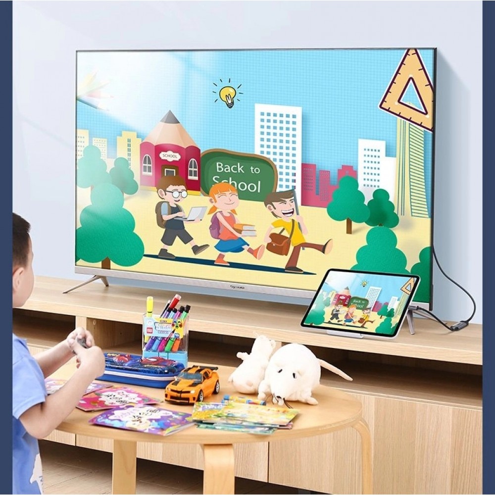 Ugreen USB Typ C zu HDMI 2.0 Adapter 4K 60 Hz Thunderbolt 3 für MacBook PC - Grau