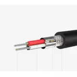 Ugreen externe Soundkarte Musikadapter USB 3.5 mm Mini Klinke mit Lautstärkeregler 15 cm - Schwarz