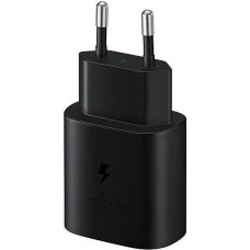 Adapter Ladegerät Samsung Fast Charging USB-C Sektor Schweiz 25W PD - Schwarz