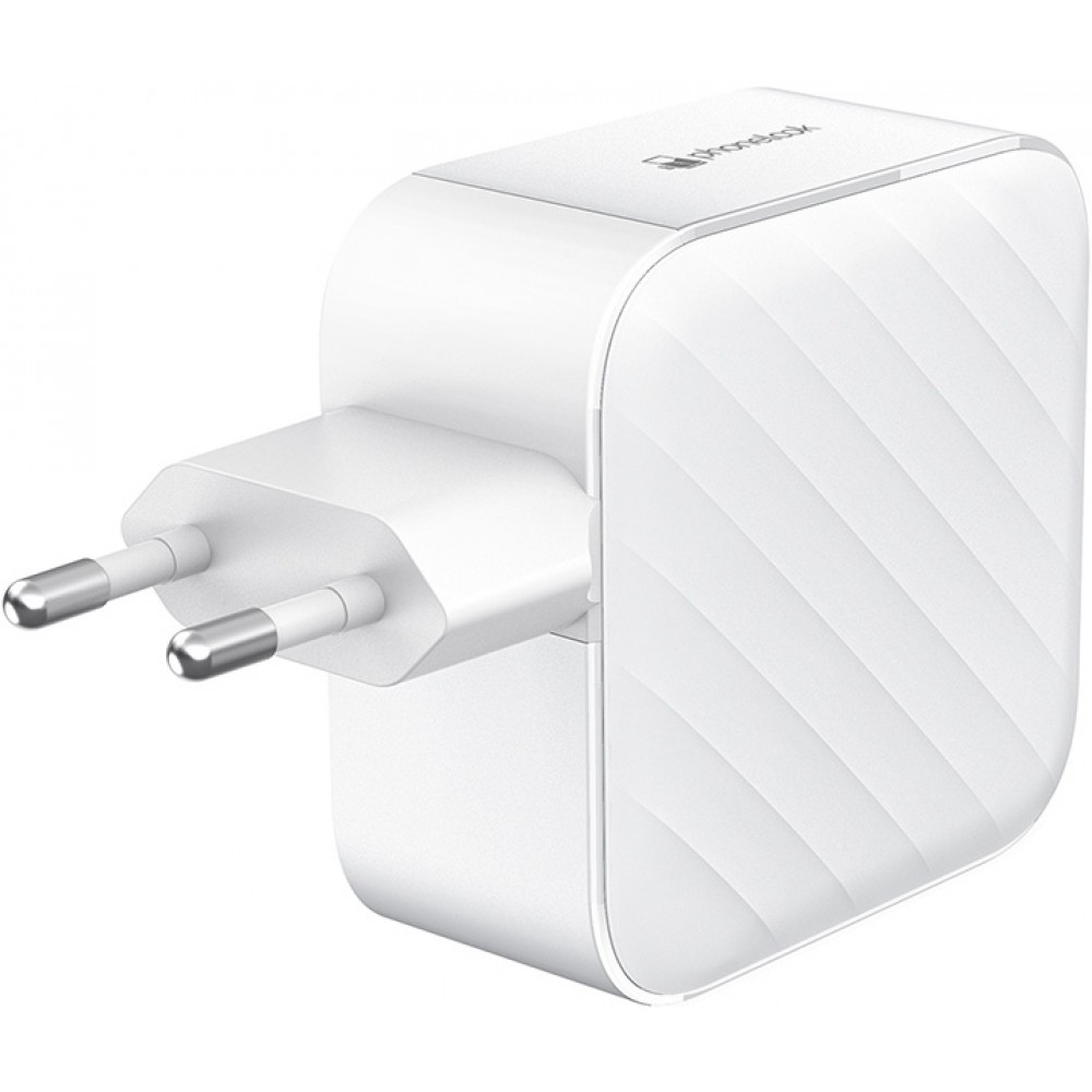 Ladegerät Netzstecker 100W GaN 3x USB-C und 1x USB-A (Power Delivery) - PhoneLook - Weiss