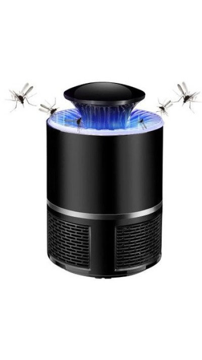 Mückenfänger USB Lampe High-Tech mit anziehendem LED Lichtwellen im Nanobereich  - Schwarz