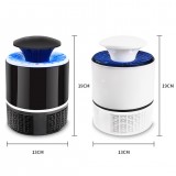 Aspirateur-moustiques Lampe USB High-Tech avec ondes LED nanométrique - Noir