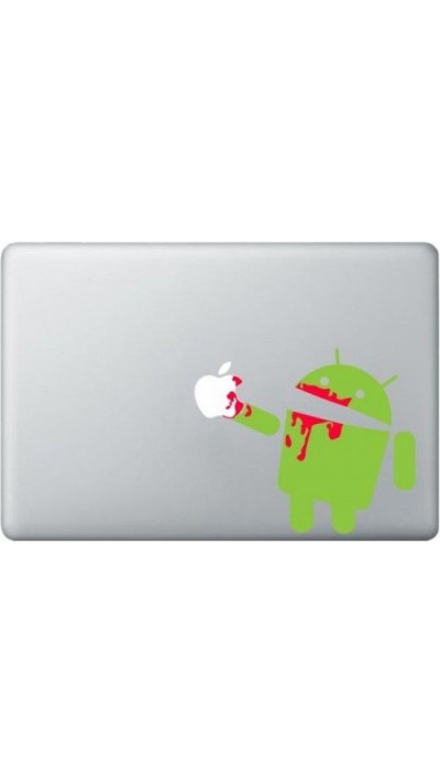 MacBook Aufkleber - Bloody Android