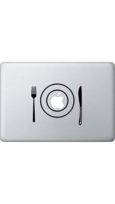 MacBook Aufkleber - Fork & Knife