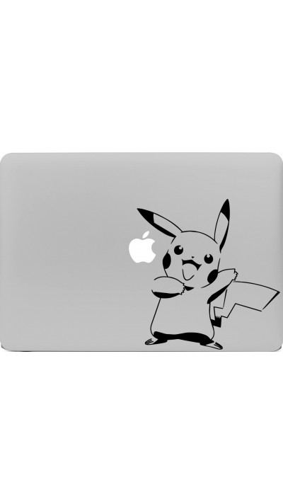 MacBook Aufkleber - Happy Pikachu