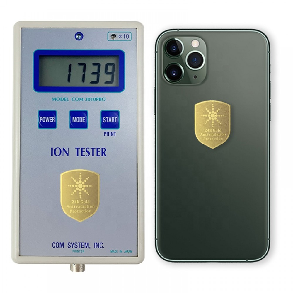 Aufkleber CAMAZ Anti-Strahlen EMF Elektromagnetische Strahlung Blocker Sticker - Gold