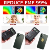 Aufkleber CAMAZ Anti-Strahlen EMF Elektromagnetische Strahlung Blocker Sticker - Gold
