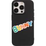 Sticker Aufkleber für Handy/Tablet/Computer 3D gestickt - BUNNY Regenbogen