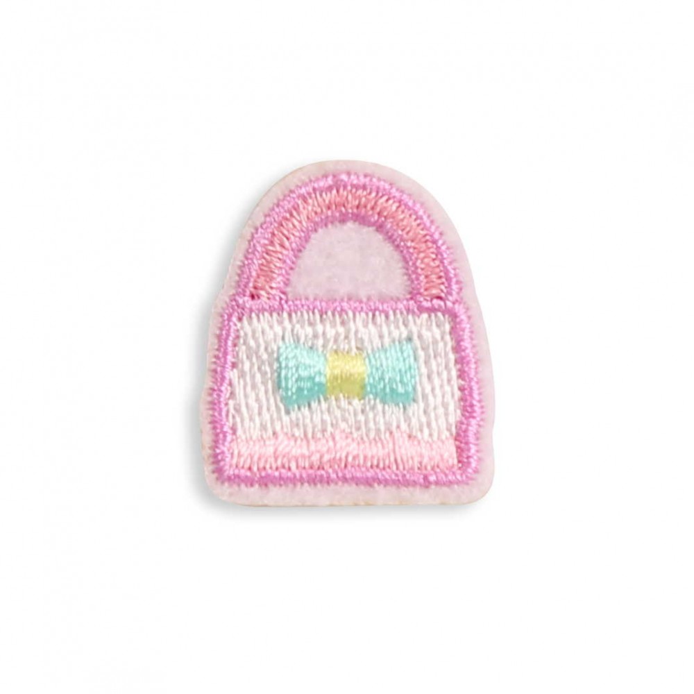 Autocollant sticker pour téléphone/tablette/ordinateur brodé en 3D - Cute handbag