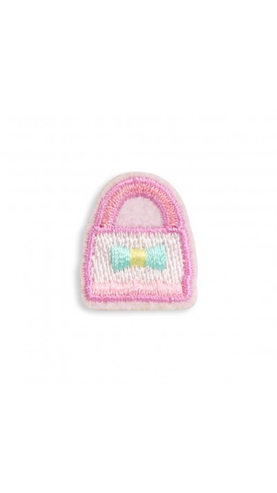 Autocollant sticker pour t&eacute;l&eacute;phone/tablette/ordinateur brod&eacute; en 3D - Cute handbag
