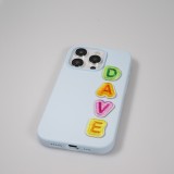 Sticker Aufkleber für Handy/Tablet/Computer 3D gestickt - Mini Lettre C