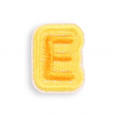 Sticker Aufkleber für Handy/Tablet/Computer 3D gestickt - Mini Lettre E